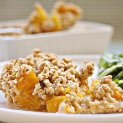 Butternut Squash Pumpking Crumble