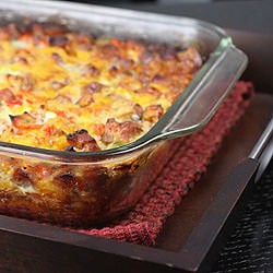 Chicken Sausage and Egg Casserole