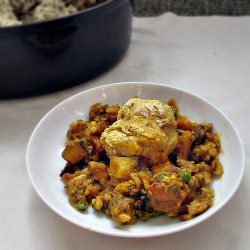 Thai Sweet Potato & Squash Potpie