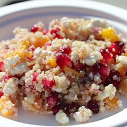 Quinoa Salad w/ Pom & Mango