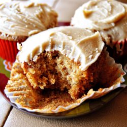 Caramel Apple Cupcakes