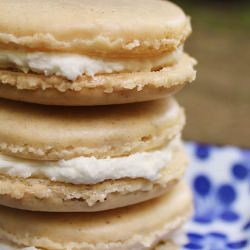 Cardamom Macarons&Lemon Buttercream