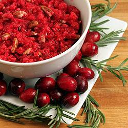 Cranberry Ginger Pear Relish