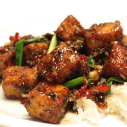 Black Pepper Tofu