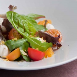 Tomato, Mozzarella and Orange Salad