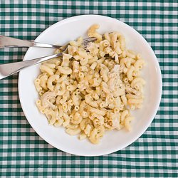 Mac ‘n Cheese with Salsa Verde