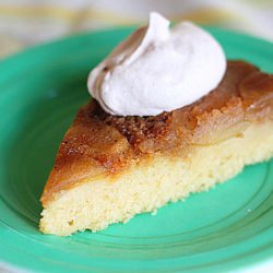 Caramel Apple Upside Down Cake