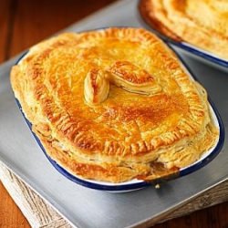 Chicken & Mushroom Pie w/ Cider