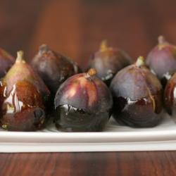 Caramel-Dipped Figs