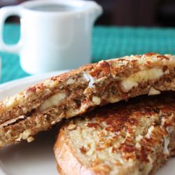 Almond Banana French Toast