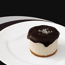 Salted Peanut No-Bake Cheesecake