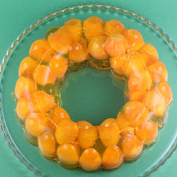 Cantaloupe & Pineapple Jello Bundt