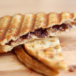 Chocolate and Brie Panini