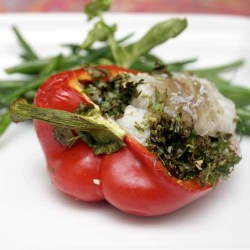 Cod Stuffed Peppers