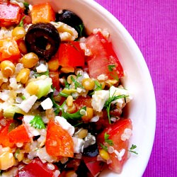 Mediterranean Quinoa Lentil Salad