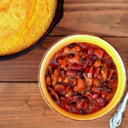 Chili and Cornbread