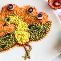 Edible Rangoli Painting