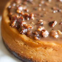 Pralined Pumpkin Cheesecake