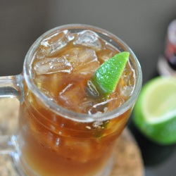Dark & Stormy with DIY Ginger Beer