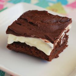 Peppermint Patty Brownies