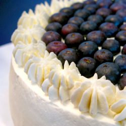 Vanilla-Lemon Curd Cake