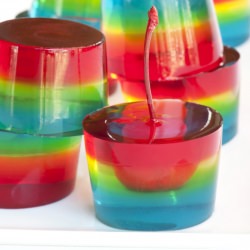 Rainbow Jelly Shooters