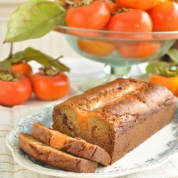 Persimmon Cranberry Bread