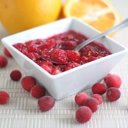 Fresh Cranberry Orange Sauce