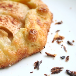 Cinnamon Apple Galette, For Two :)