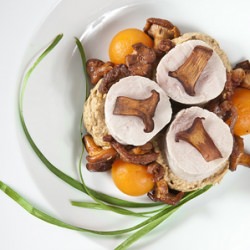 Chanterelles and Wild Turkey