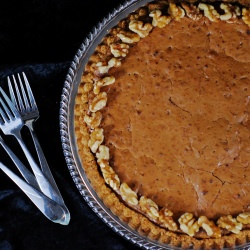 Chocolate Walnut Tart