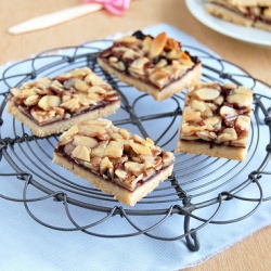 Almond and Jam Bars