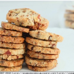 Bacon Pistachio Cookies