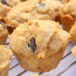 Peanut Butter Banana Muffins