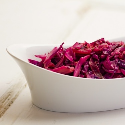 Red Cabbage and Apples
