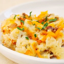 Horseradish Bacon Cheddar Potatoes