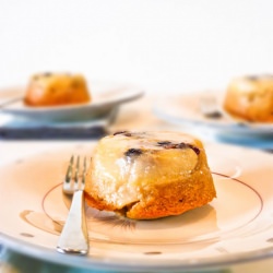 Individual Ginger Pear Cake