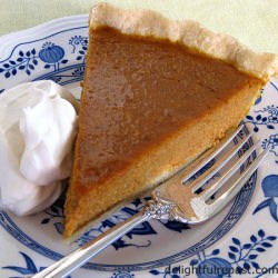 Pumpkin Pie with Gluten-Free Crust