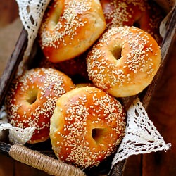 Sesame Bagels