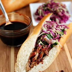 Char Siu Pulled Pork Banh Mi