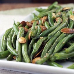 Green Beans with Brown Butter