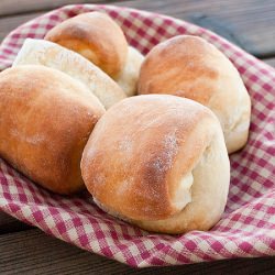 Make Ahead Parker House Rolls