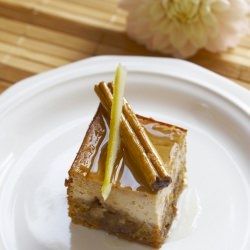 Spiced Carrot & Walnut Cheesecake