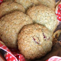 Cranberry White Chocolate Cookies