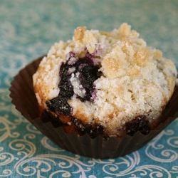 Blueberry Muffins & Crumble Topping