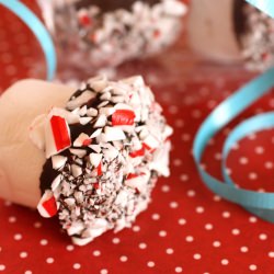 Chocolate & Candy Cane Marshmallows