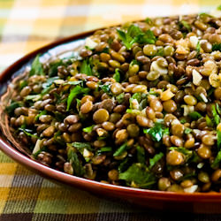 Lebanese Lentil Salad