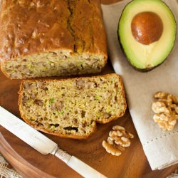 Avocado and Walnut Bread