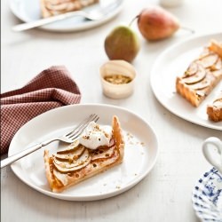 Thin Crust Pear Tart