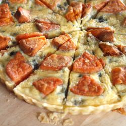 Sweet Potato & Blue Cheese Tart